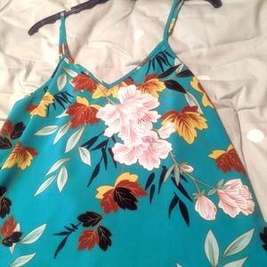 Cute floral tank